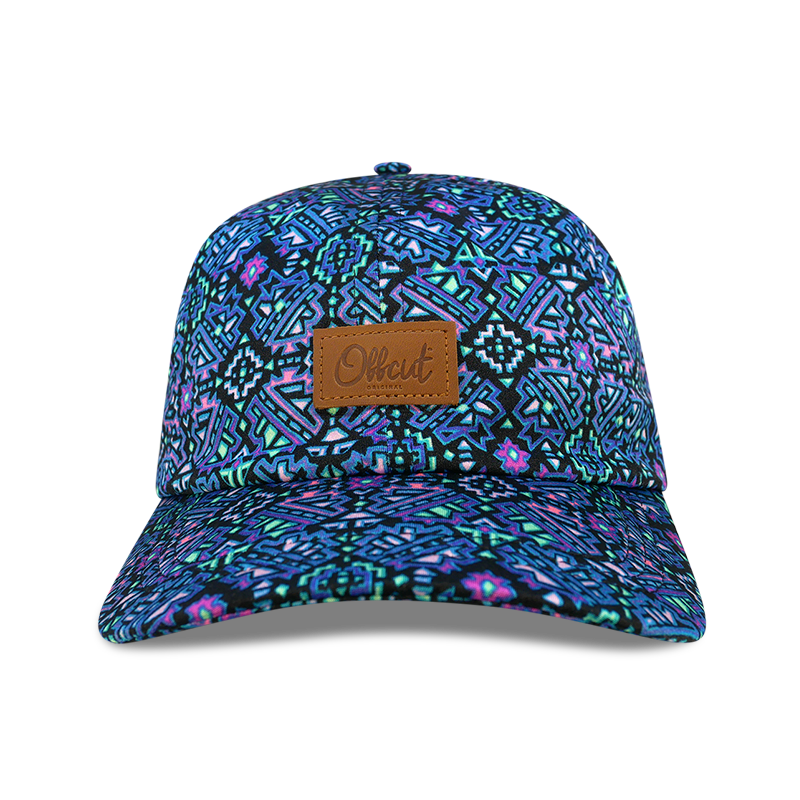 8 bit arcade 6 panel dad hat
