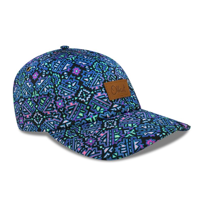 8 bit arcade 6 panel dad hat