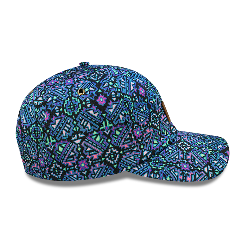 8 bit arcade 6 panel dad hat