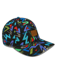 zig zag 6 panel dad hat