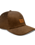 Brown Cord - 6 panel dad hat