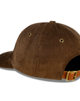 Brown Cord - 6 panel dad hat