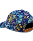 Turquoise Garden  - 6 panel dad hat