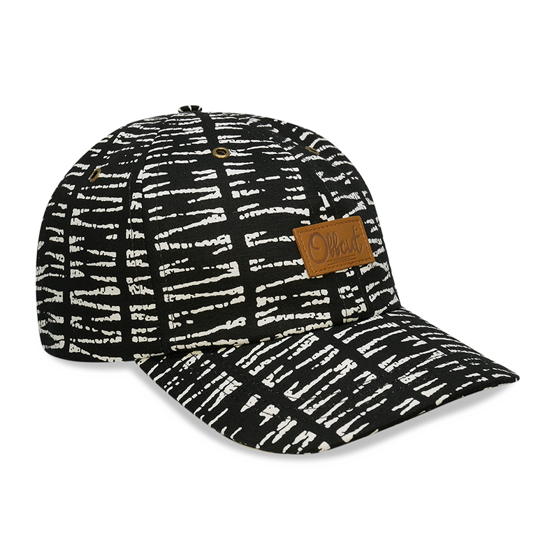 The Zebra- 6 panel dad hat