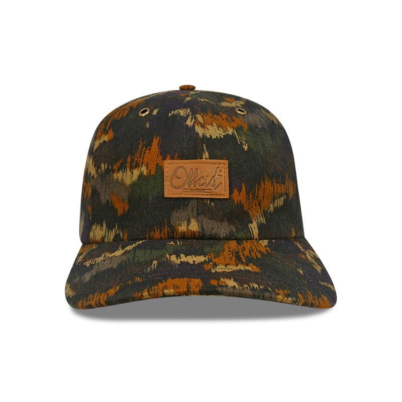 Flax notch moth - 6 Panel Dad Hat