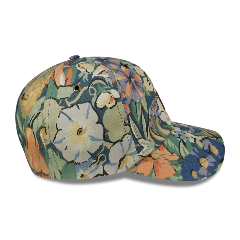 Flora - 6 panel dad hat
