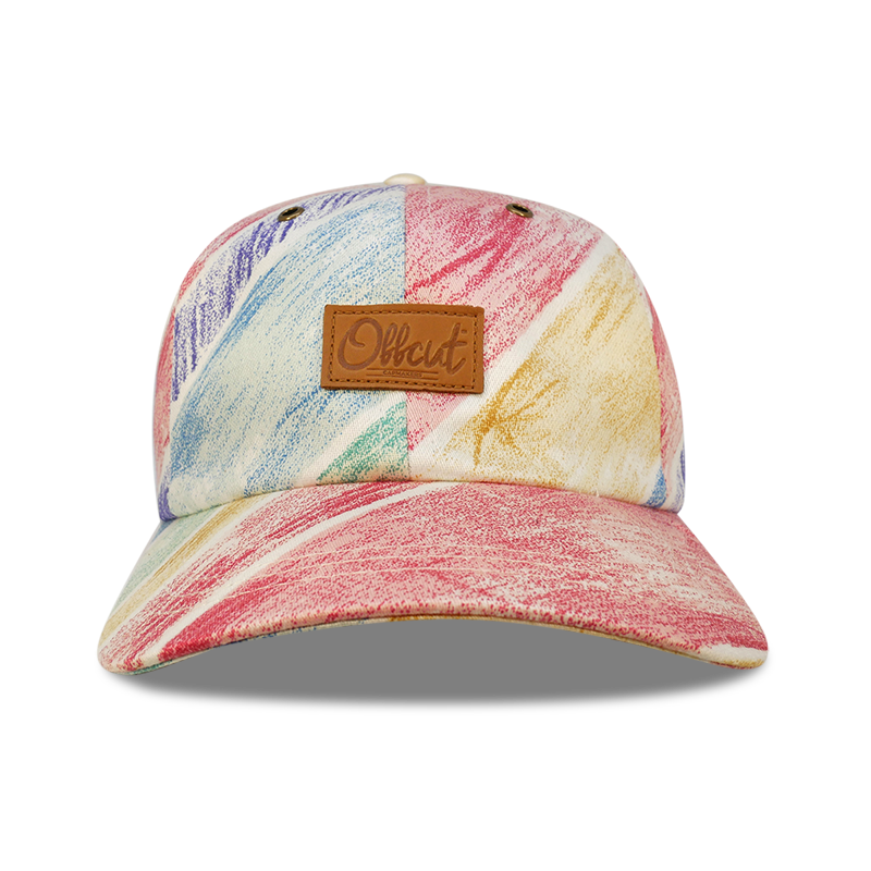 Crayon 6 panel dad hat