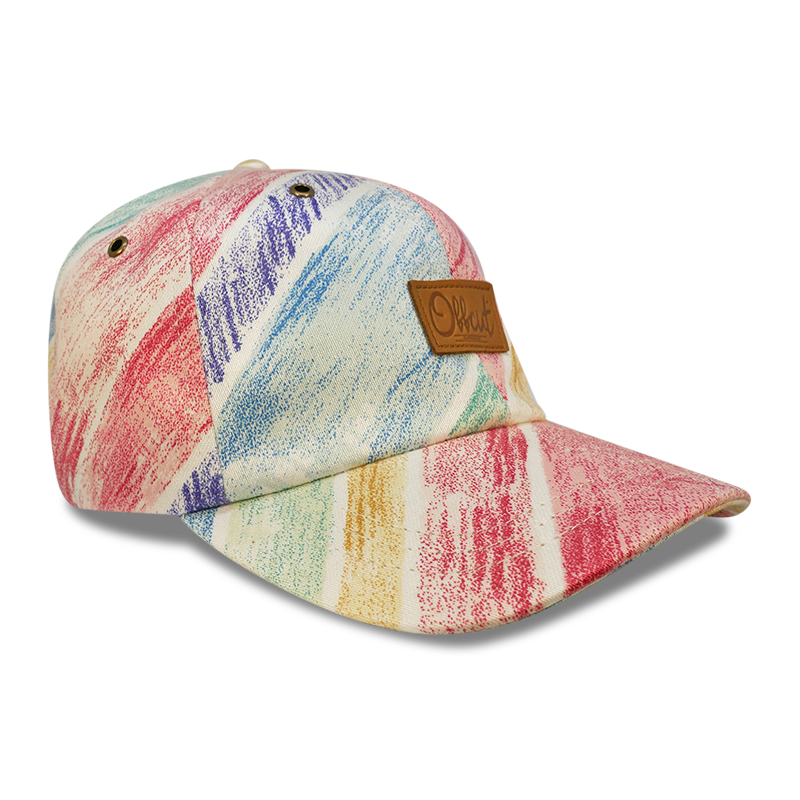 Crayon 6 panel dad hat