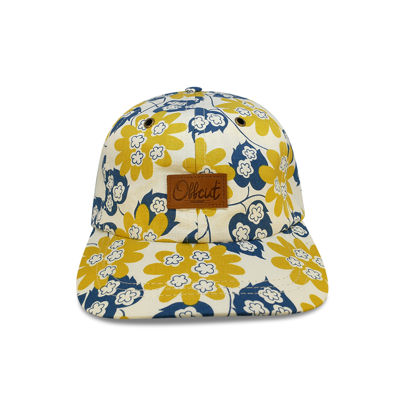 Vintage wild flower 6 panel dad hat