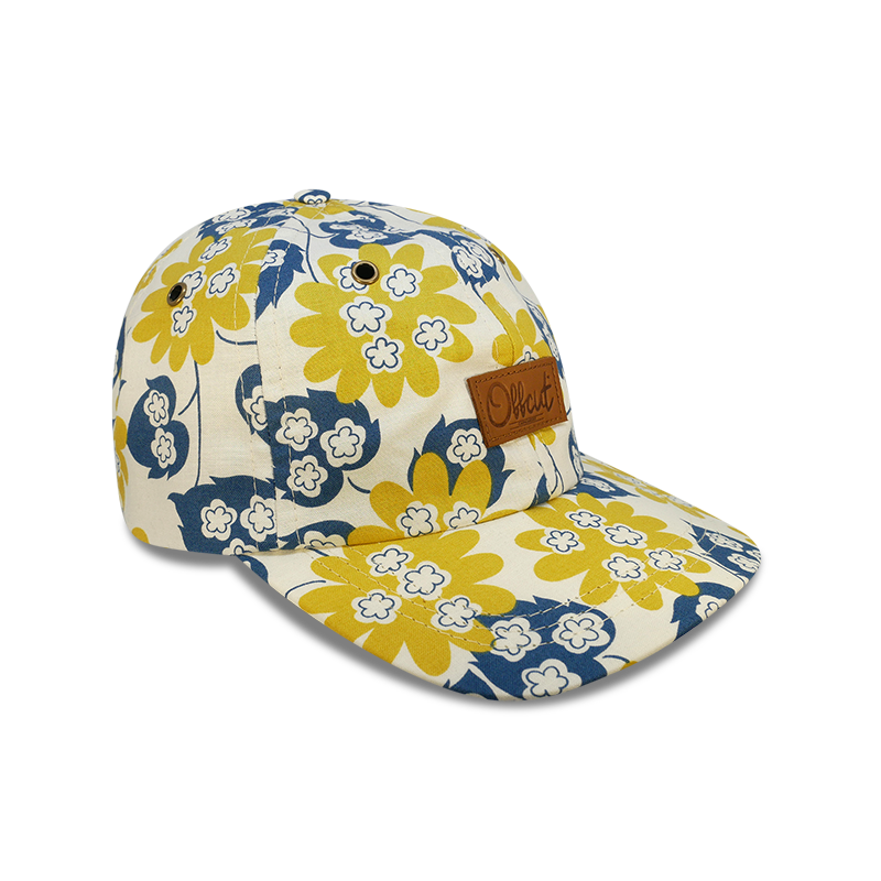 Vintage wild flower 6 panel dad hat