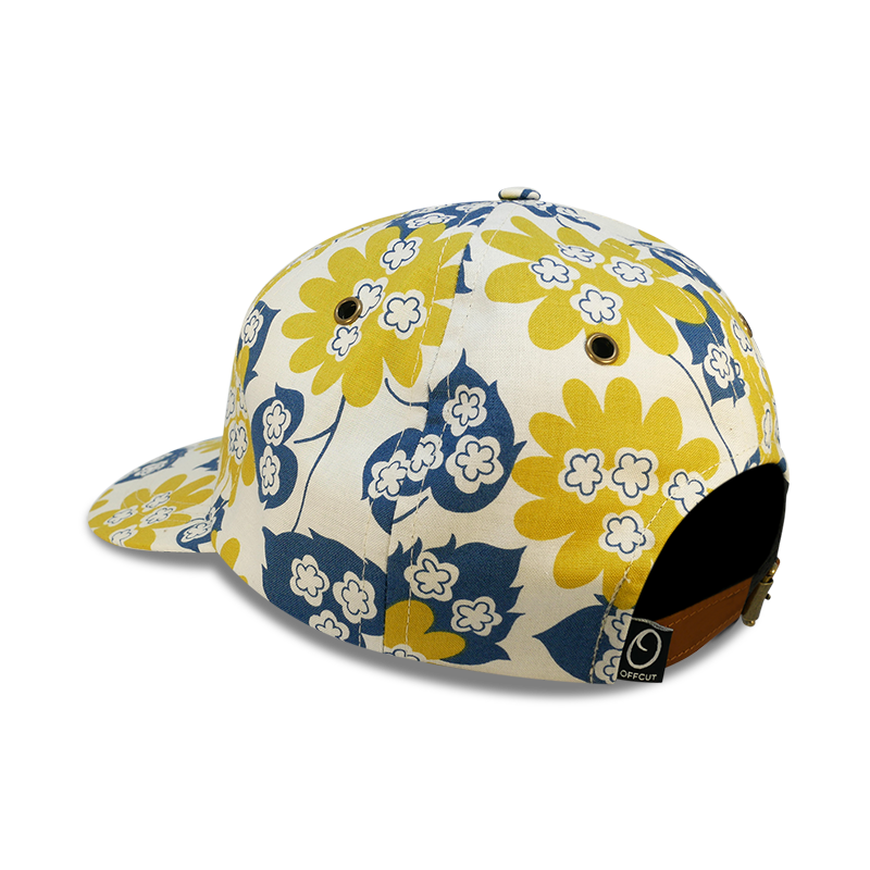 Vintage wild flower 6 panel dad hat