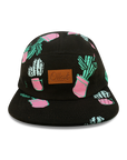 black cactus 5 panel