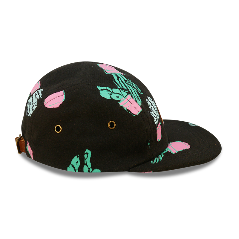 black cactus 5 panel