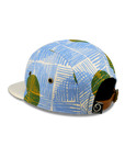 Blue lines, green circles 5 panel