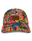 Let's Glow 6 panel dad hat