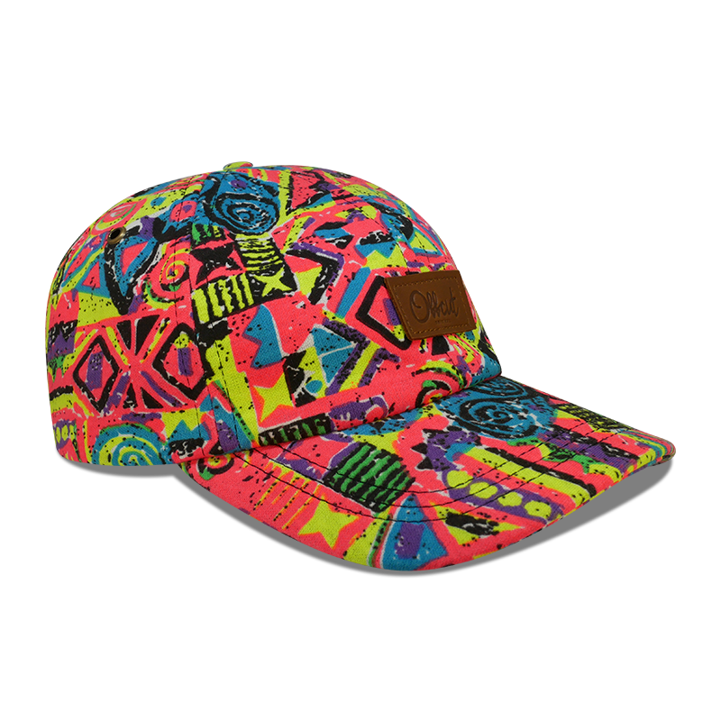 Let&#39;s Glow 6 panel dad hat