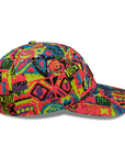 Let's Glow 6 panel dad hat