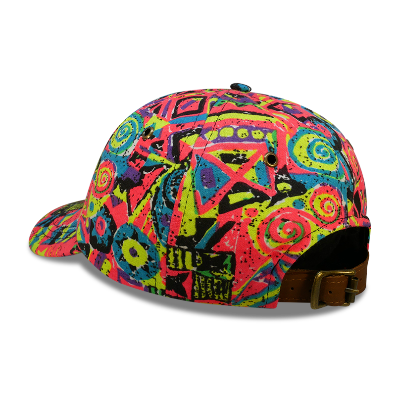 Let&#39;s Glow 6 panel dad hat