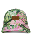 The pink cabana 6 panel dad hat