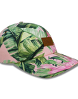 The pink cabana 6 panel dad hat