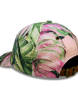 The pink cabana 6 panel dad hat