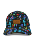 zig zag 6 panel dad hat