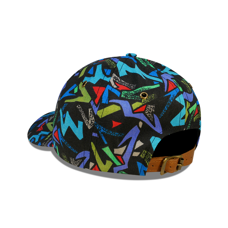 zig zag 6 panel dad hat